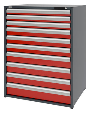 System-Schubladenschrank-SLSHRNK-16.8-H1335-10SL-RAL3020 - Marktplatz24