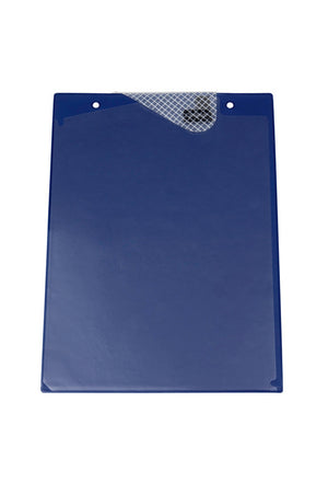 Robuste Dokumentenschutztasche DIN A4 mit transparentem Frontfenster und Klettverschluss.