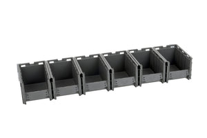 Wandschiene System-Lagerbox-WANDSHN-LANG-SYSLGRBOX-6XGR1 Verpackungsinhalt 1 Einheit