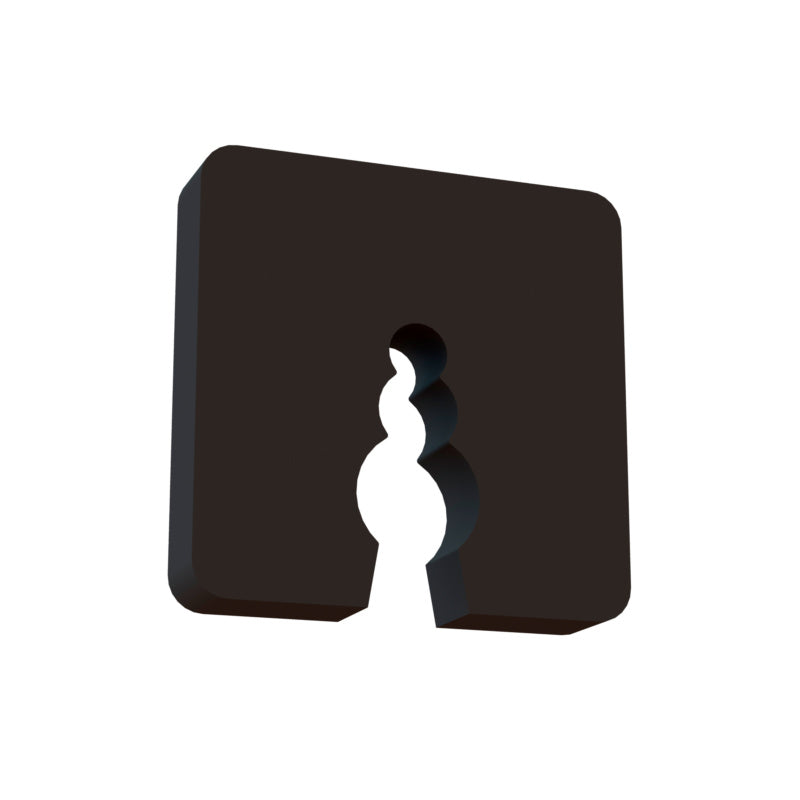 Abstandshalter-WDVS-ABSTHALT in robustem Material zur präzisen Ausrichtung von Dämmplatten.