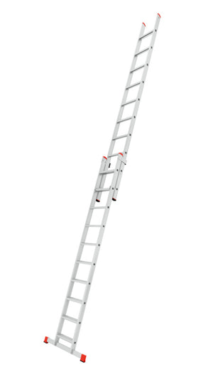 Schiebeleiter-STUF-SHIEBLEI-2TLG-ALU-2X10STUF Verpackungsinhalt 1 Einheit