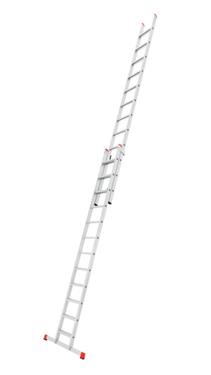Schiebeleiter-STUF-SHIEBLEI-2TLG-ALU-2X12STUF Verpackungsinhalt 1 Einheit