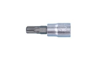 Steckschlüssel 1/4 Zoll-STESHSL-1/4ZO-5STERN-M.LOCH-GR20 Verpackungsinhalt 1 Einheit