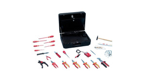 Werkzeugsortiment/-set Elektro-WZG-SORT-EL-STANDARD-KOFFR-31TLG Verpackungsinhalt 1 Einheit