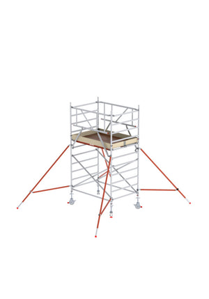 Klapp- und Rollgerüst-TOWER-PROTECT-180/120-2,2M Verpackungsinhalt 1 Einheit