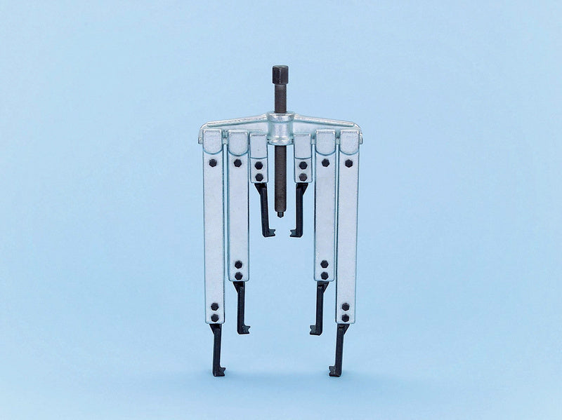 Set von Universalabziehern in verschiedenen Größen, ideal für Werkstatt- und Hobbyanwendungen.