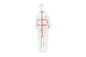 Schutzbekleidung Einweg-LKOVERAL-WEISS-CAT3-TYP4/5/6-XXL Verpackungsinhalt 25 Einheit
