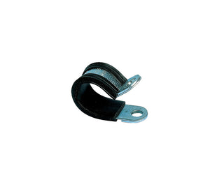 Rohr- u. Halterungsschelle mit Laschen-ROSHEL-RSGU-EPDM-SCHWARZ-B25MM-D22MM Verpackungsinhalt 50 Einheit