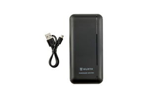 Akku Lithium-Ionen-AKKU-LIION-PWRBANK-SCHW-20000MAH Verpackungsinhalt 1 Einheit