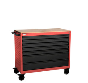 Werkstattwagen WE-Serie System-WRKSTWG-WE-SYS-12.8-HOLZPLATTE-RAL3020 Verpackungsinhalt 1 Einheit