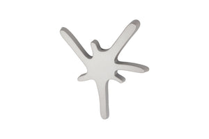 Eleganter Kleiderhaken in zeitlosem Design, ideal für verschiedene Räume und einfache Montage.