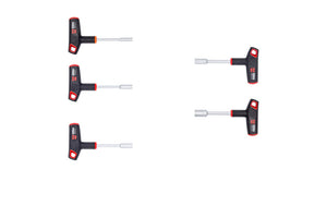Schraubendreher T-Griff Sortiment/Set-GRF-T-SA-2K-AUS6KT-5TLG Verpackungsinhalt 1 Einheit
