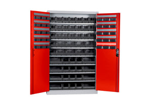 Flügeltürenschrank Lagerbox-FLGTRSHRNK-LGRBOX-SLB-FB514-BOX-RAL3020 Verpackungsinhalt 1 Einheit