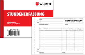 FORMULAR-STUNDENERFASSUNG