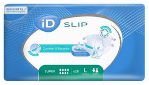 Inkontinenzsysteme -iD Slip Super, Gr.L, grün, 28 St/Btl.