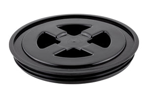 Runder Siebeinsatz aus robustem Material für Wasch- und Reinigungsgeräte mit feiner Filtration.