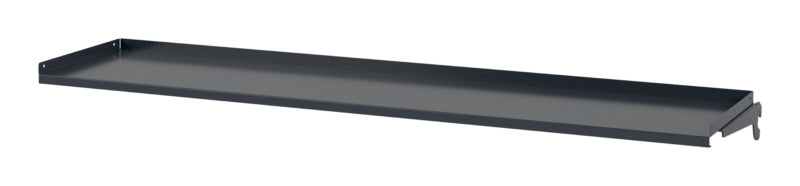 Graue modulare Aufbauelement-Werkbank mit Schubladen und Ablageflächen in RAL7016FS.