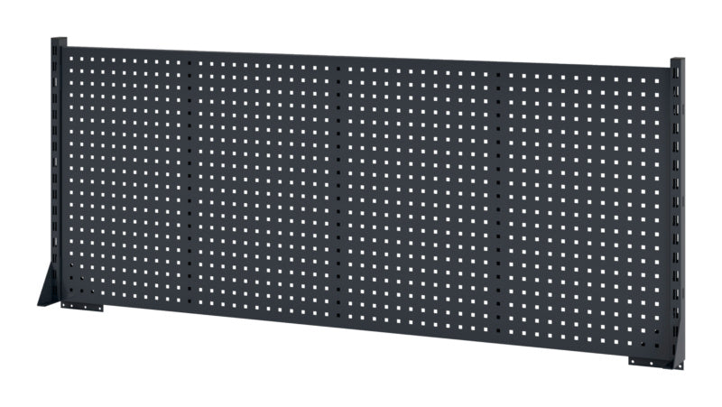 Aufbaurahmen-Werkbank-Set mit robustem Stahlrahmen und großzügiger Arbeitsfläche von 150 x 75 cm.