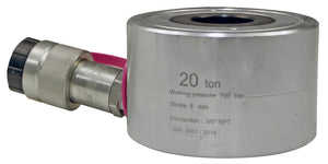 Hydraulikzylinder-HYDRZYL-20-TO-HUB-8MM-SCHNELLKUPPLUNG Verpackungsinhalt 1 Einheit