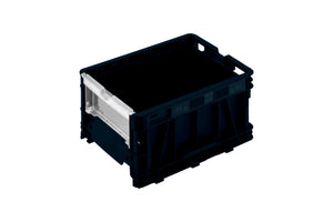 System-Lagerbox stapelbar-SYSLGRBOX-STPL-GR1-SCHWARZ Verpackungsinhalt 1 Einheit