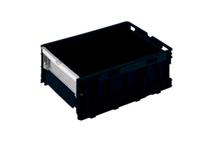 System-Lagerbox stapelbar-SYSLGRBOX-STPL-GR2-SCHWARZ Verpackungsinhalt 1 Einheit