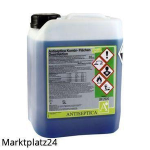 Antiseptica Kombi Flächendesinfektion, 5L Kanister BAuA-Reg-Nr.: N-69132 - Marktplatz24