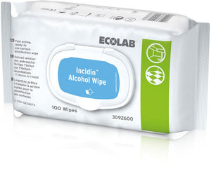 Desinfektion -Incidin Alcohol Wipe, Desinfektionstücher, BAuA-Reg-Nr.: N-77400