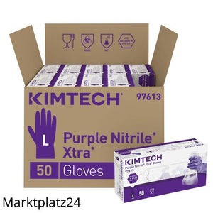 PURPLE NITRILE XTRA,pf. Gr.L, 50St/Box - Marktplatz24