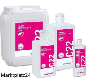 C 22 Händedesinfektion, 5L Kanister BAuA-Reg-Nr.: DE-0015778-02-002-1 - Marktplatz24