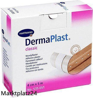 DermaPlast classic, 5mx4cm, 1 Rolle - Marktplatz24
