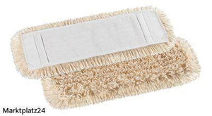 Desinfektionsmop, Bezug 50cm, Baumwolle, innen Schlingen, außen Fransen, weißes Band, Deckblatt und Taschen aus Polyester, 1 St. - Marktplatz24