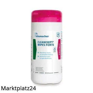 Cleanisept Wipes Forte, alkoholfreie Desinfektiont�cher, 100 T�/Dose BAuA-Reg-Nr,: N-55036 - Marktplatz24