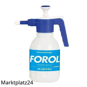 Drucksprüher Forol, blau, 1,5L Flasche - Marktplatz24