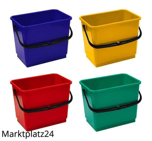 Eimer Kunststoff 4L,gelb, mit KunststoffGriff, 1 St. - Marktplatz24