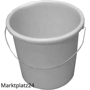 Haushaltseimer, 10L, weiá, 1 St, - Marktplatz24