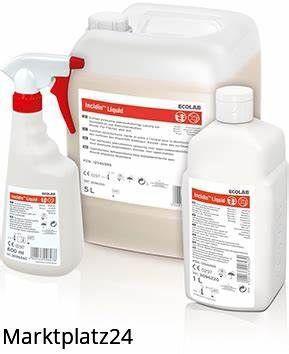 Incidin Liquid, 5L Kanister BAuA-Reg-Nr.: N-12496 - Marktplatz24