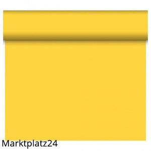 DC-Tête à Tête-Tischläufer 0,4x24m, gelb, 4x1 St/Krt. - Marktplatz24