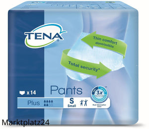 TENA Pants Plus, Gr.S, 4x14 St/Krt. - Marktplatz24