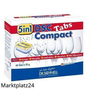 DSC Compact, 5in1 Tabs, Einzelkarton, 40 Tabs/Pk. - Marktplatz24