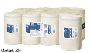 Papierwischt�cher Tork Standard, 21cm, 1lg, 120 m/Ro,, weiá, Tissue, unperforiert, M1 System, 11 Ro, - Marktplatz24