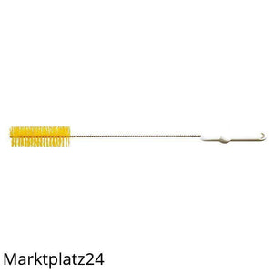 Rohrbürste, Ø40mm, Edelstahldraht, Polyester PBT, Länge 500mm, Ø0,50mm, gelb, mittel, 1 St. - Marktplatz24
