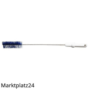 Rohrbürste, Ø40mm, Edelstahldraht, Polyester PBT, Länge 500mm, Ø0,50mm, grün, mittel, 1 St. - Marktplatz24
