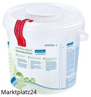 Schülke wipes safe+easy 111St./Rolle 6 Ro à 111 Tücher - Marktplatz24