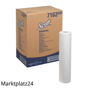 Scott Essential Ärzterollen, 1lg, weiß, 59x37cm, 6x198 Blatt - Marktplatz24
