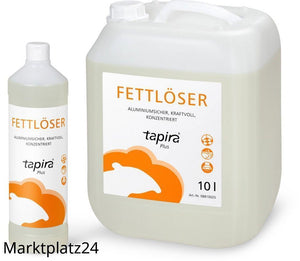 TAPIRA plus Fettlöser, 10L Kanister - Marktplatz24