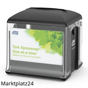Tork Xpressnap Snack™, Tischspender, schwarz, 1St. - Marktplatz24