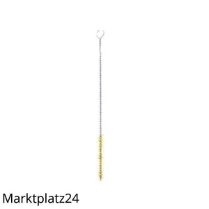 Tüllen- & Schlauchbürsten, reine Borste, gerade Form mit Wollschopf 240x70x10mm - Marktplatz24