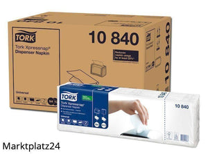 Tork Universal Spenderservietten, 21,3x33cm, 1lg, weiß, 8x1125 St/VE - Marktplatz24