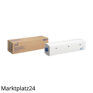 Wandhalter für Kleinrollen, weiß, 15x57x15cm - Marktplatz24