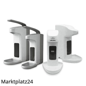 Wandspender Kunststoff SPE mit langem Armhebel inkl. Auffangschale 500ml, 1 St. - Marktplatz24